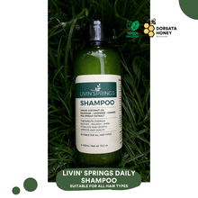 Load image into Gallery viewer, Livin' Springs Daily Shampoo 450ml - Dorsata Honey