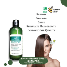 Load image into Gallery viewer, Livin' Springs Daily Shampoo 450ml - Dorsata Honey