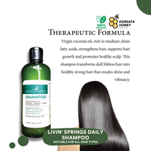 Load image into Gallery viewer, Livin' Springs Daily Shampoo 450ml - Dorsata Honey