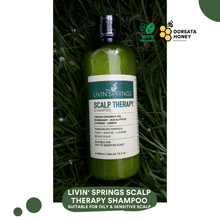 Load image into Gallery viewer, Livin' Springs Scalp Therapy Shampoo 450ml - Dorsata Honey