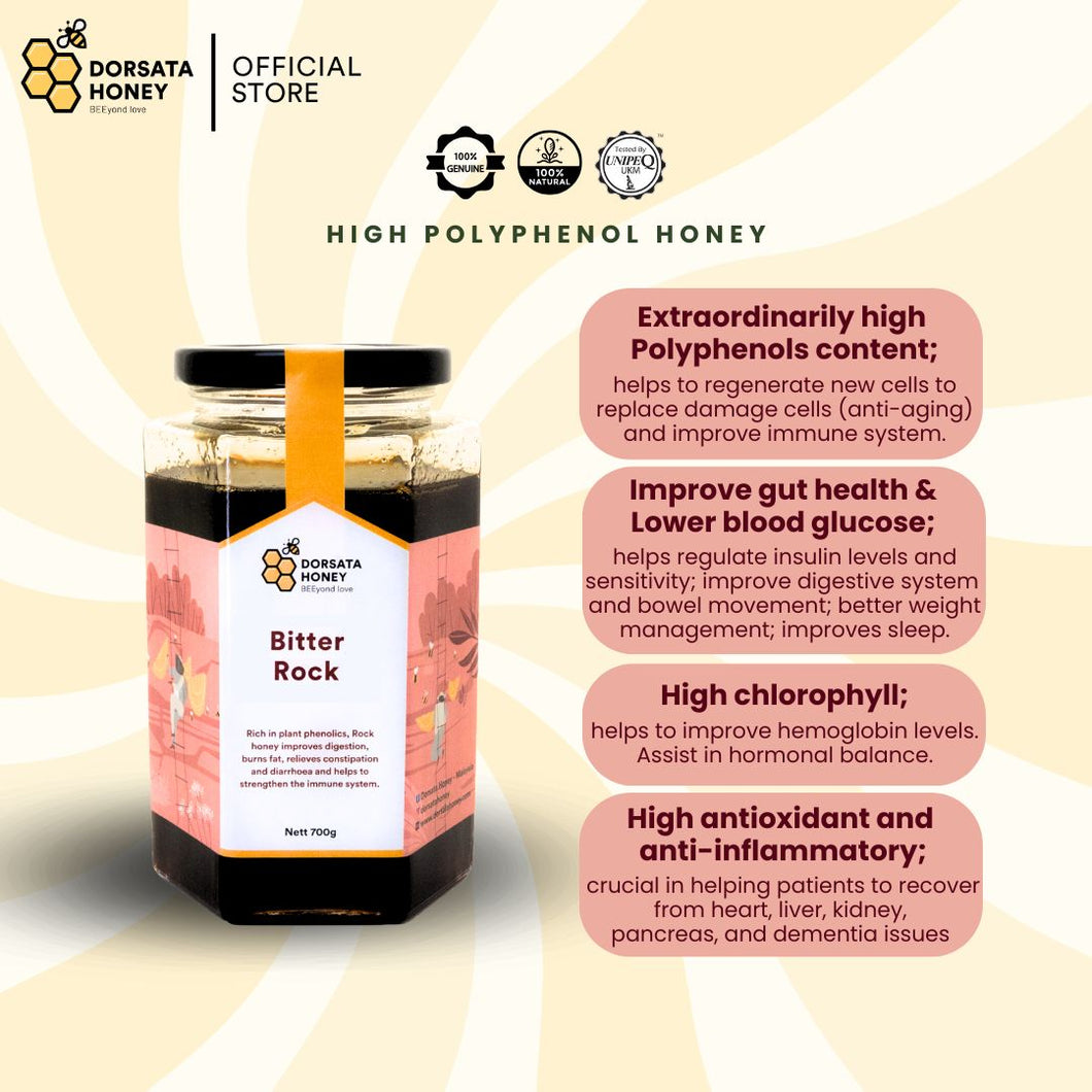 Dorsata Bitter Rock Honey 700g