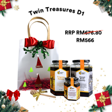 Load image into Gallery viewer, Twin Treasures D1 : Trigona &amp; Rock Bag Gift Set
