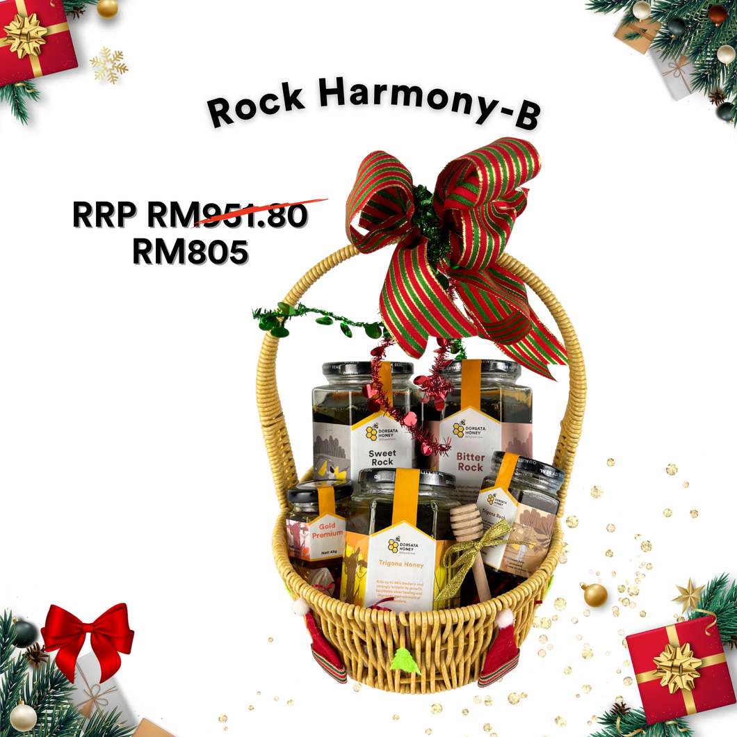 Rock Harmony B : Trigona Basket Gift Set
