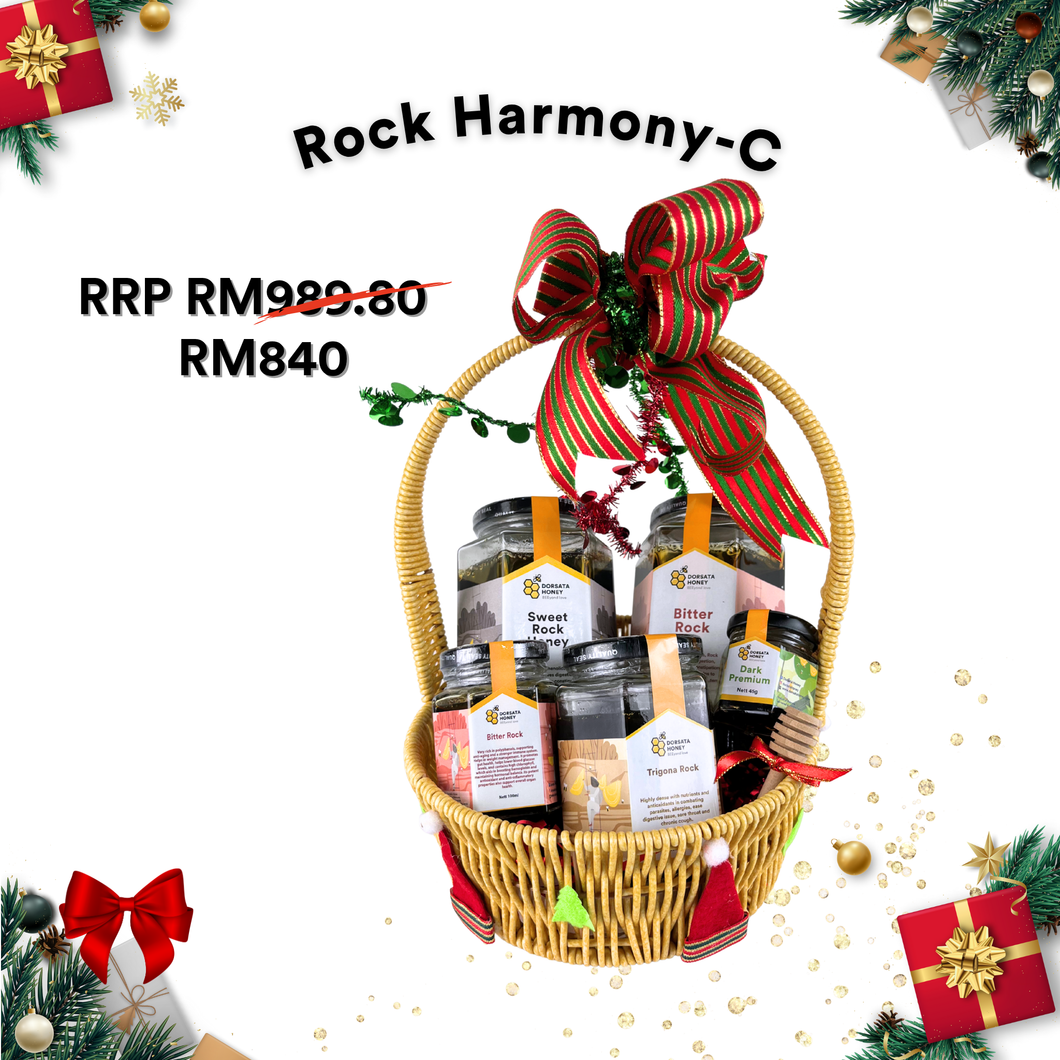 Rock Harmony C :  Basket Gift Set