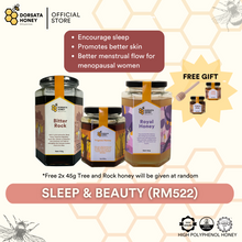Load image into Gallery viewer, Bee Raya, Bee Prosperous &amp; Bee Happy Honey Gift Set
