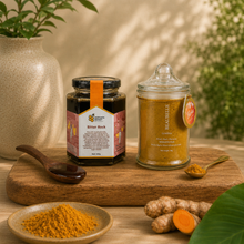 Load image into Gallery viewer, The Enduring Wellness Duo | Father's Day Gift | Bitter Rock Honey &amp; Wholistic Plus
