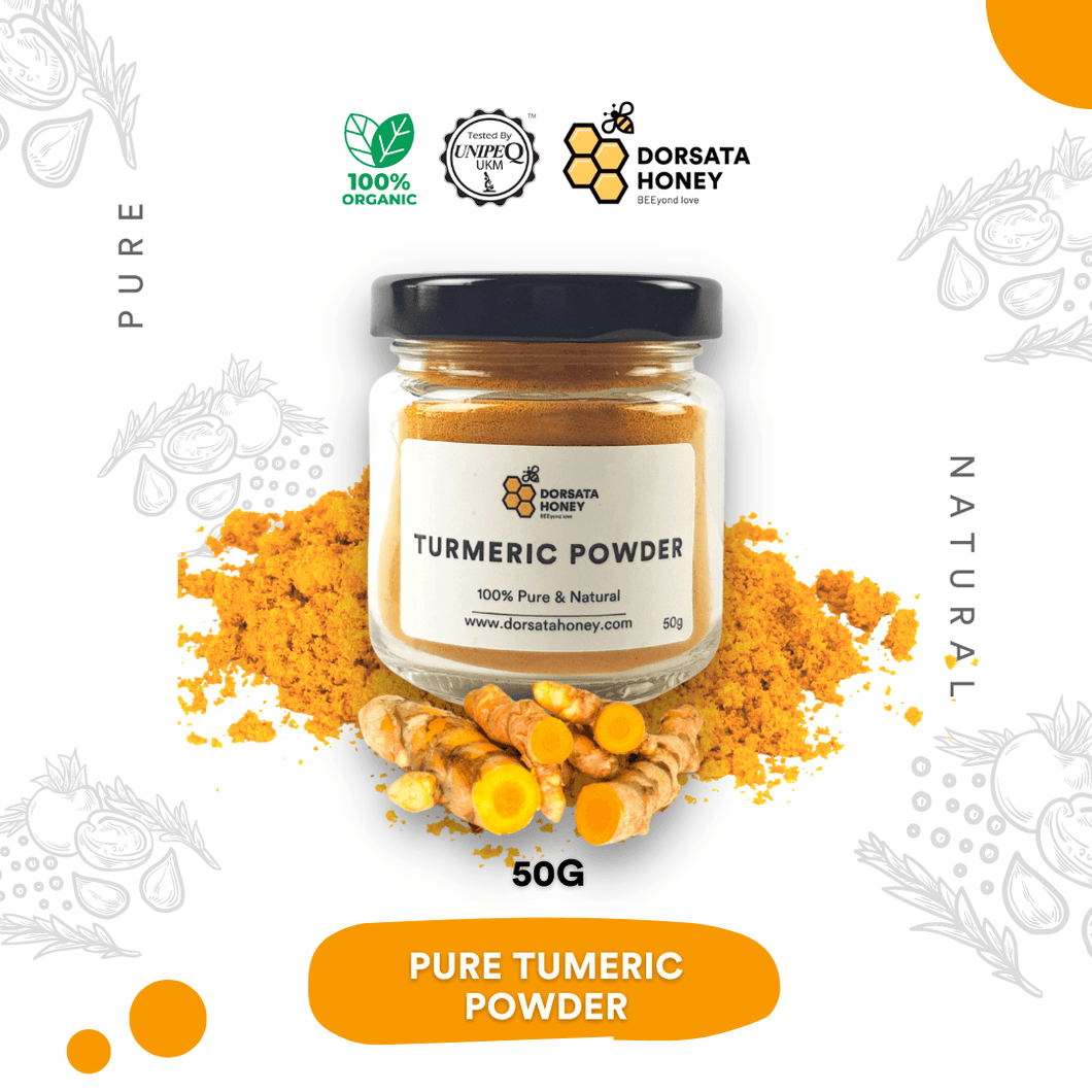 Pure Tumeric Powder 50g - Dorsata Honey