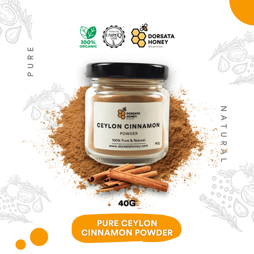 Pure Ceylon Cinnamon Powder 40g - Dorsata Honey
