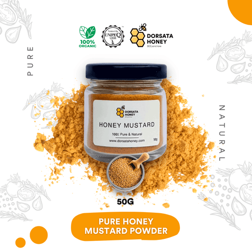 Pure Honey Mustard Powder 50g - Dorsata Honey