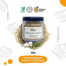 Load image into Gallery viewer, Pure Rosemary Garlic Seasoning 50g - Dorsata Honey
