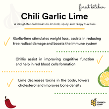 Load image into Gallery viewer, Pure Chilli Garlic Lime Seasoning 50g - Dorsata Honey
